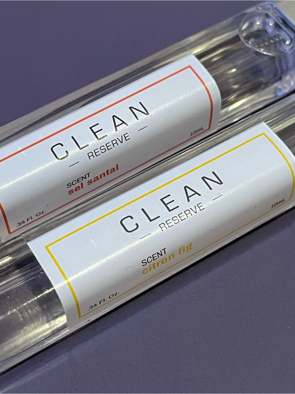 CLEAN Reserve Women’s Travel Fragrance Spray - Citron Fig and Sel Santal